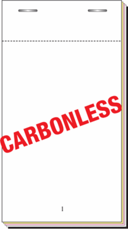 PAD20T, Carbonless Triplicate, 3" x 5.5" (4.5" Tearout)